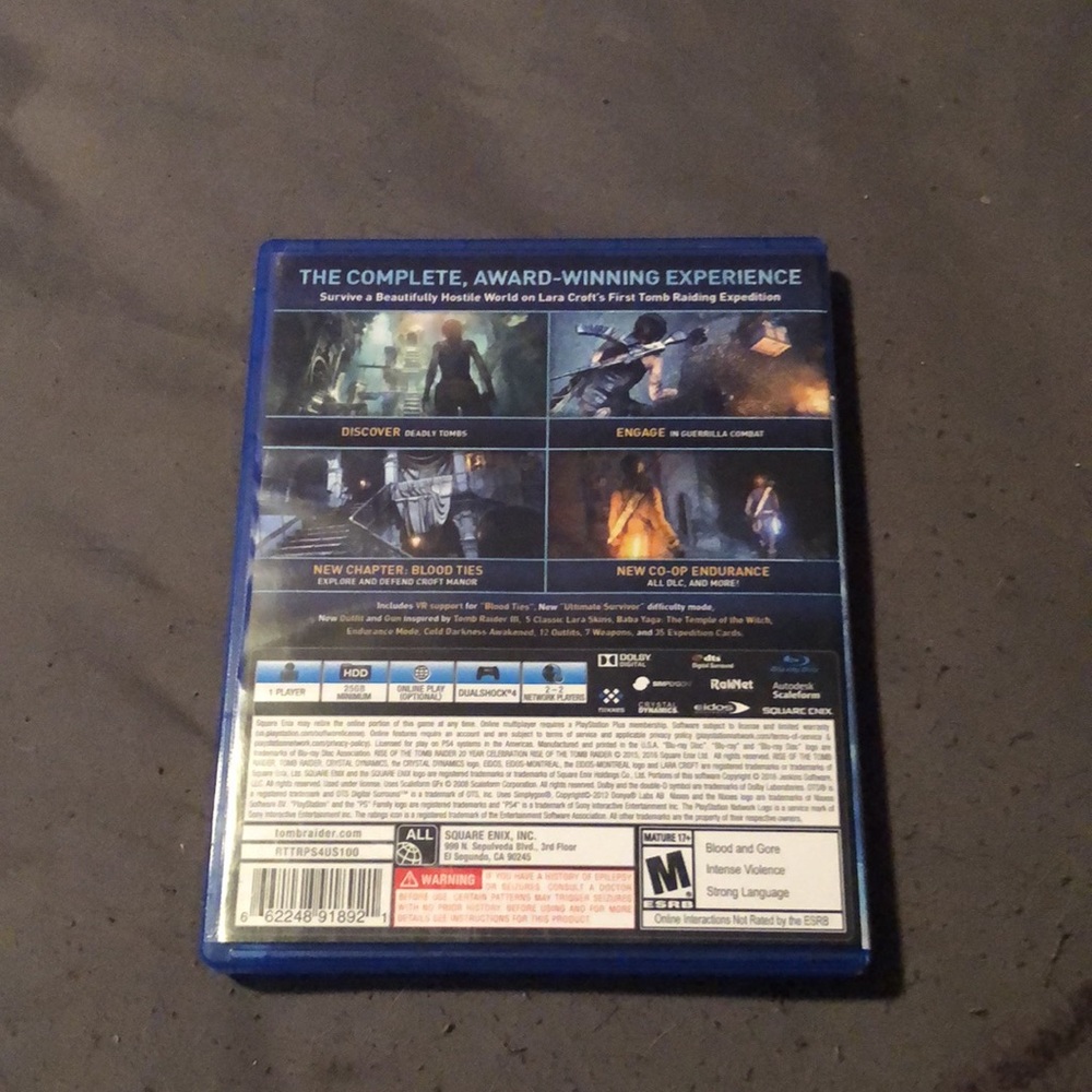 Rise Of The Tomb Raider PS4 Game - Picture 2 of 3